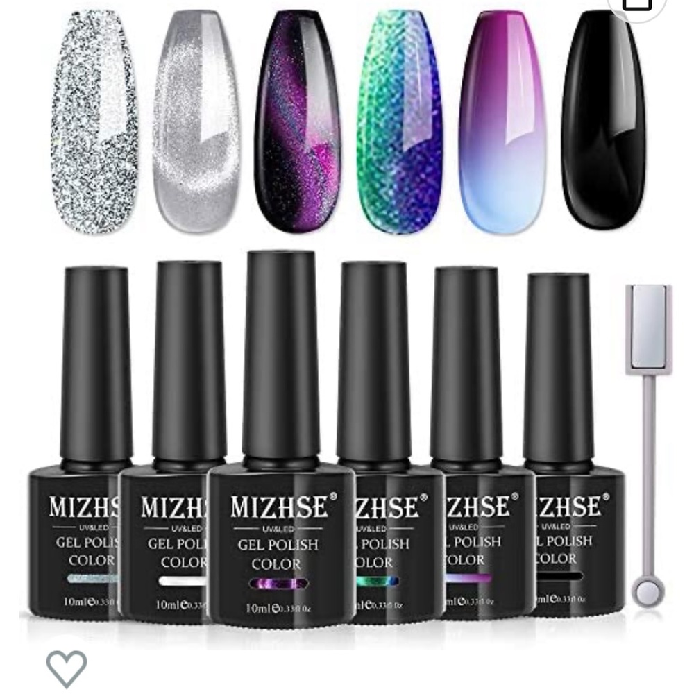 Mizhse Gel Color- Cat Eye and Diamond Reflect Set